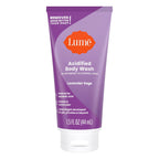 Lume Acidified Body Wash 5 Pack Minis - 24 Hour Odor Control - 1.5 ounce Tubes (Clean Tangerine. Lavender Sage. Peony Rose. Toasted Coconut. Unscented)