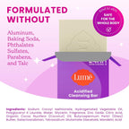 Lume Acidified Body Cleansing Bar - 24 Hour Odor Control - Removes Odor Better than Soap