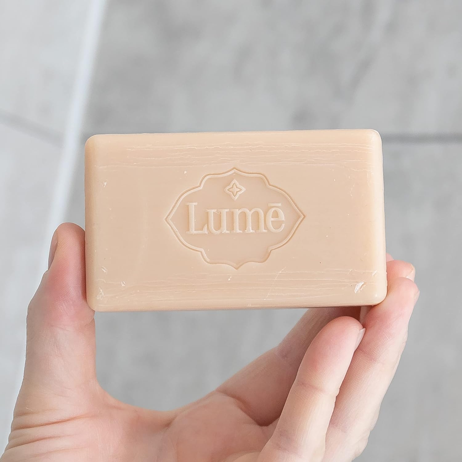 Lume Triple Milled Bar Soap - Rich Moisture & Gentle Cleansing - Paraben Free. Phthalate Free. Skin Safe - 5 ounce (Toasted Coconut)