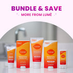 Lume Whole Body Deodorant - Invisible Cream Tube - 72 Hour Odor Control - Aluminum Free. Baking Soda Free. Skin Safe - 3.0 ounce (Pack of 2) (Clean Tangerine)