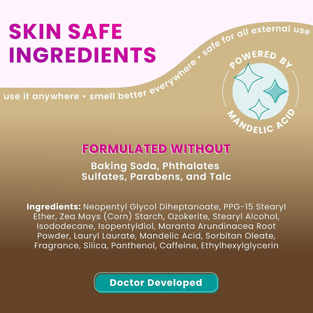 Lume Whole Body Deodorant - Smooth Solid Stick - 72 Hour Odor Control - Doctor Developed - Aluminum Free. Baking Soda Free and Skin Loving - 2.6 Ounce (Pack of 3) (Vanilla Bliss)
