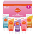 Lume Whole Body Deodorant 5 Pack Sampler - Invisible Cream Minis - 72 Hour Odor Control - Aluminum & Baking Soda Free (Clean Tangerine. Lavender Sage. Peony Rose. Toasted Coconut. Unscented)
