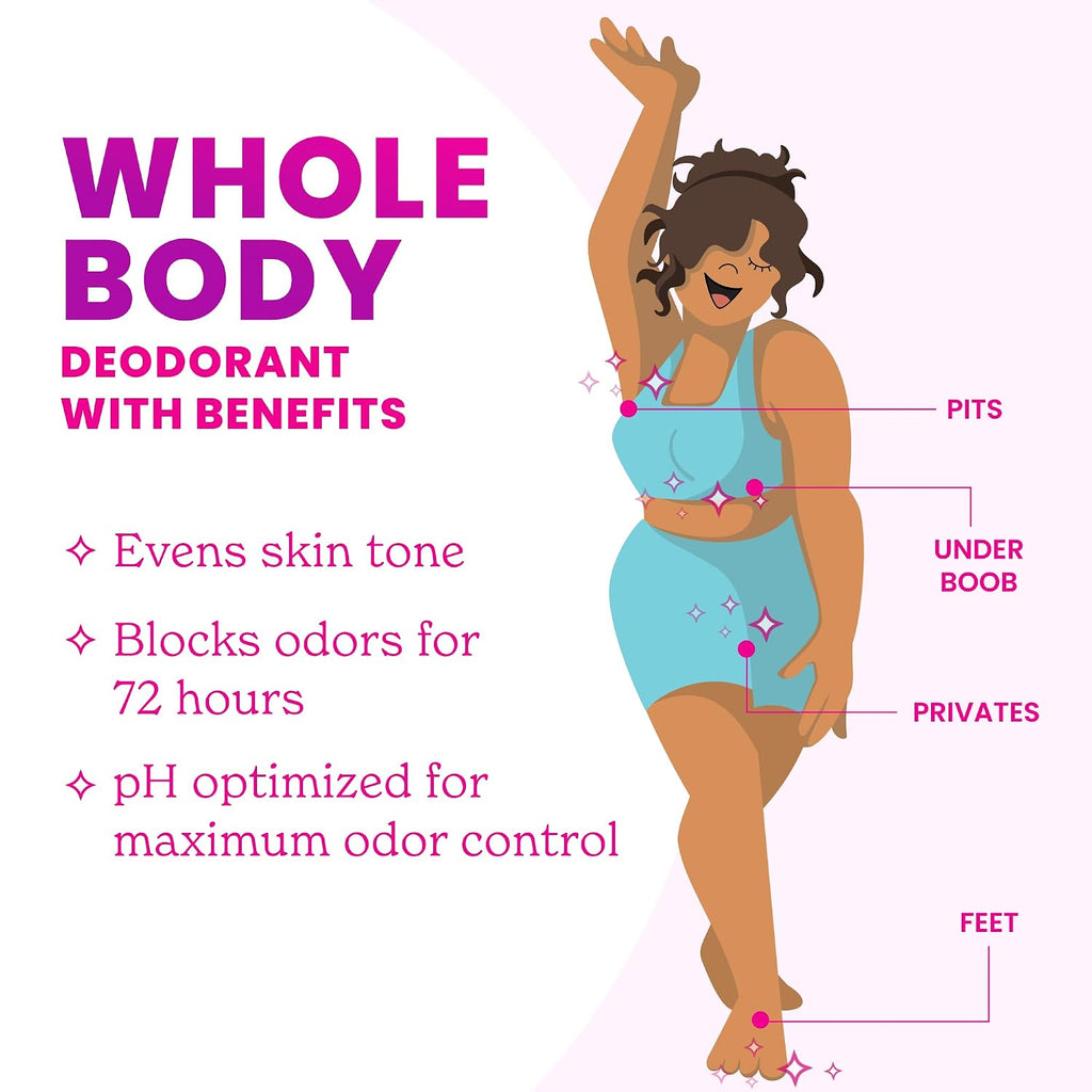 Lume Whole Body Deodorant - Invisible Cream Tube - 72 Hour Odor Control - Doctor Developed - Aluminum Free. Baking Soda Free and Skin Loving - 3.0 Ounce (Pack of 2) (Vanilla Bliss)