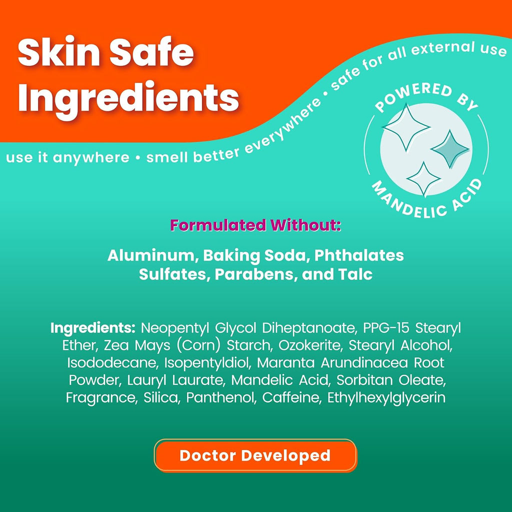 Lume Whole Body Deodorant - Smooth Solid Stick - 72 Hour Odor Control - Aluminum Free. Baking Soda Free and Skin Loving - 2.6 Ounce (Pack of 3) (Minted Cucumber)