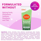 Lume Whole Body Deodorant - Invisible Cream Tube - 72 Hour Odor Control - Doctor Developed - Aluminum Free. Baking Soda Free and Skin Loving - 3.0 Ounce (Fresh Alpine)