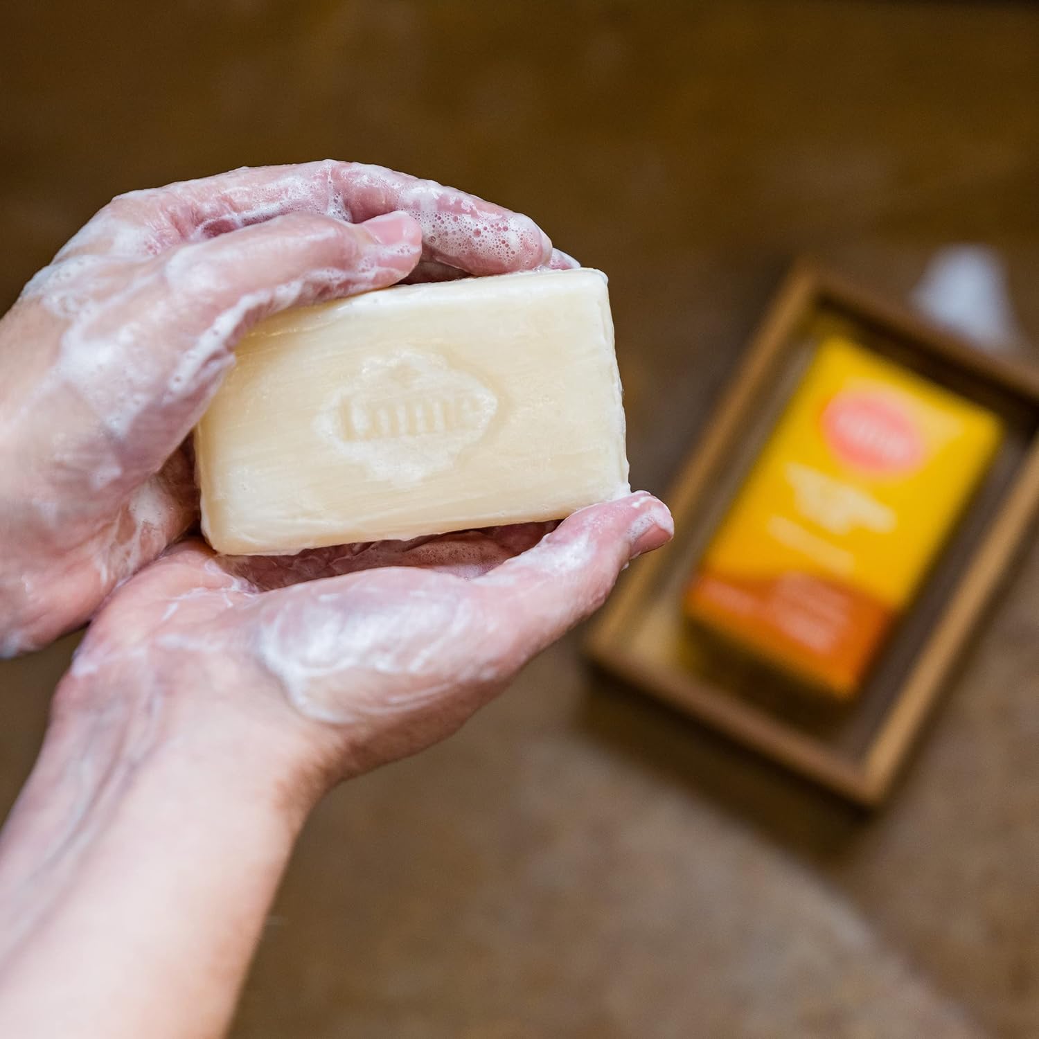 Lume Triple Milled Bar Soap - Rich Moisture & Gentle Cleansing - Paraben Free. Phthalate Free. Skin Safe - 5 ounce (Pack of 4) (Toasted Coconut)